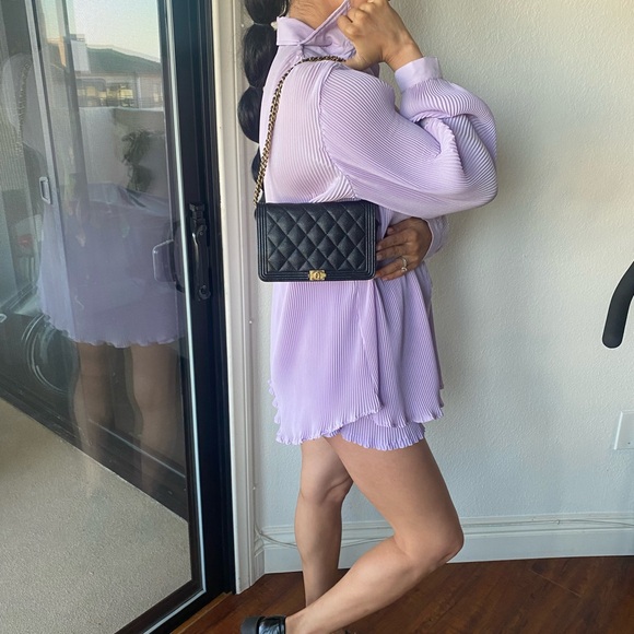 Chanel Boy wallet on chain WOC - Picture 9 of 14